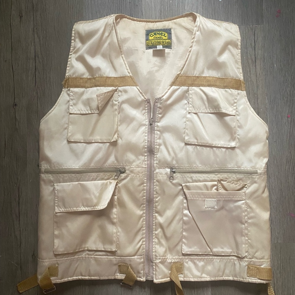 Camel Survival Wear Vest in Cream